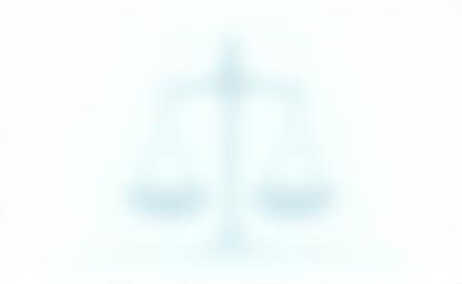 Symbol representing ethics and media balance